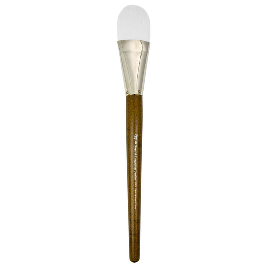 R935-40 - Jumbo™ White Taklon Filbert Brush - 40