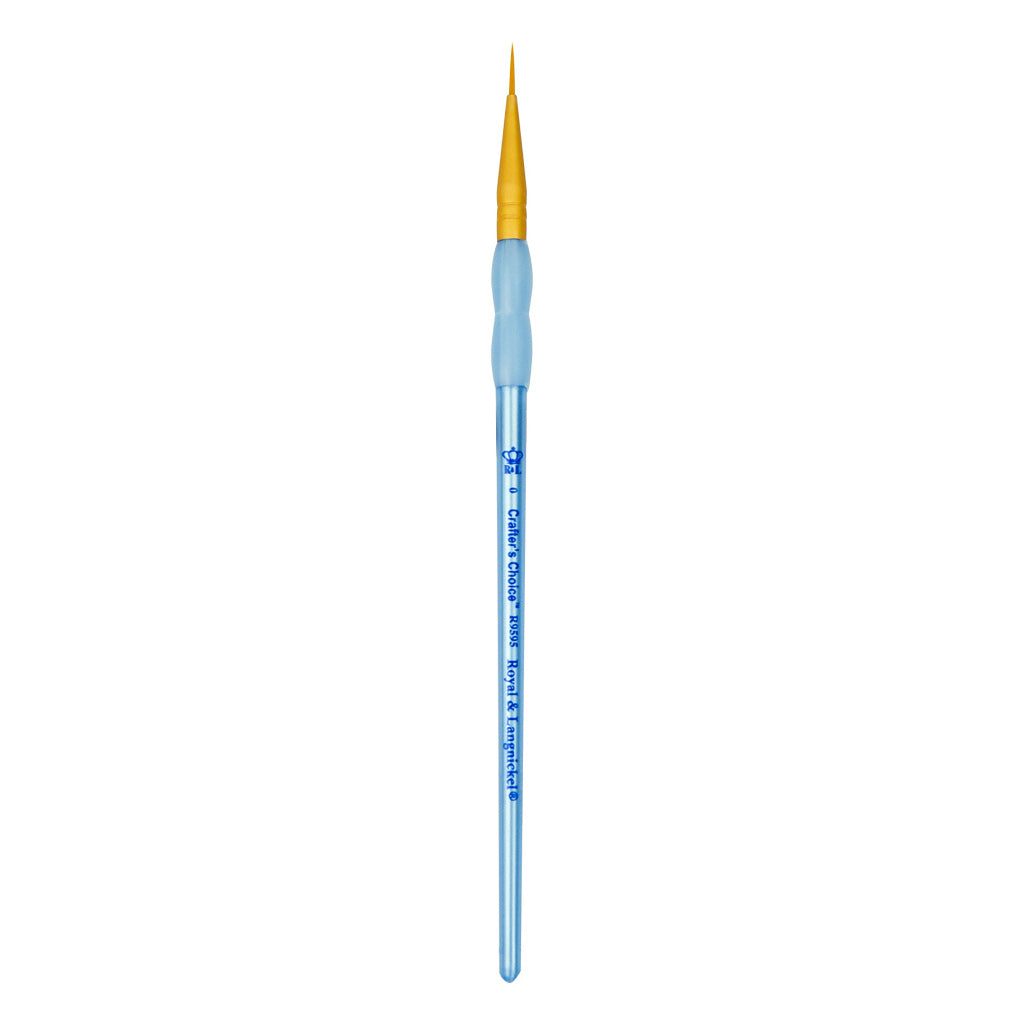 R9595-0 - Crafter’s Choice™ Golden Taklon Liner Brush - 0