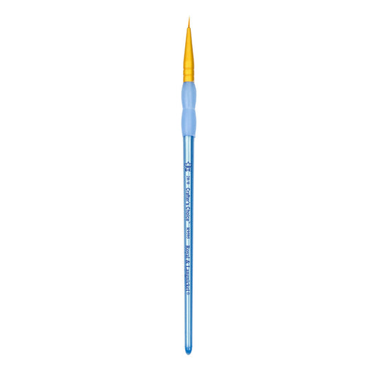 R9595-20/0 - Crafter’s Choice™ Golden Taklon Liner Brush - 20/0