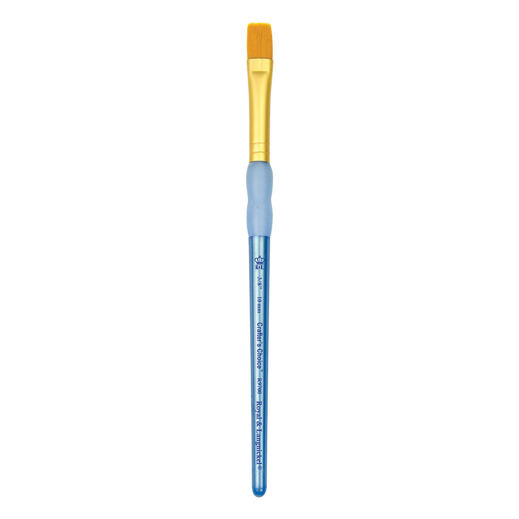 R9700-3/8" - Crafter’s Choice™ Golden Taklon Wash Brush - 3/8"