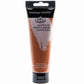 RAA-105 - Essentials™ Raw Sienna 120 ml Acrylic Paint Tube on white