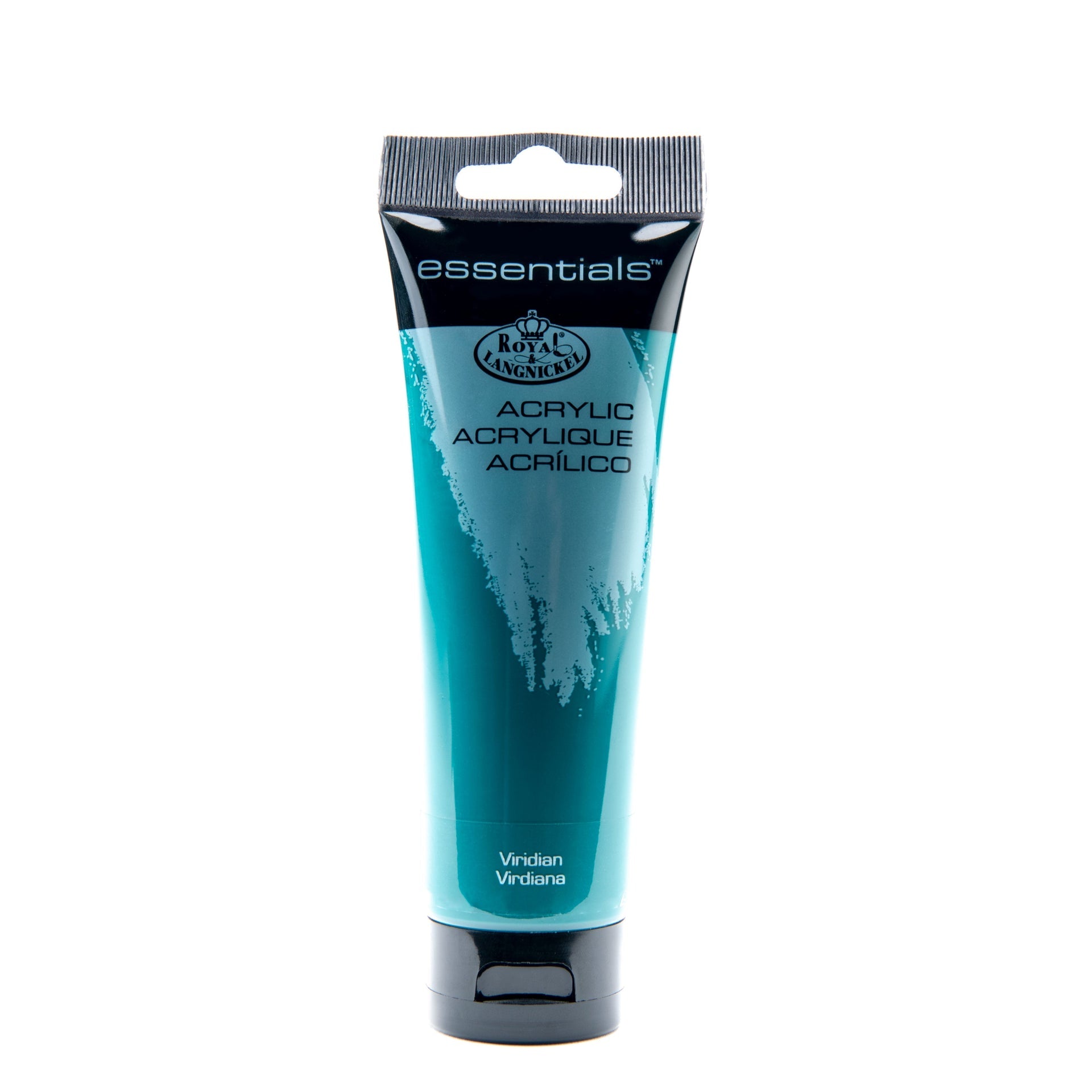 RAA-146 - Essentials™ Viridian 120ml Acrylic Paint Tube on white