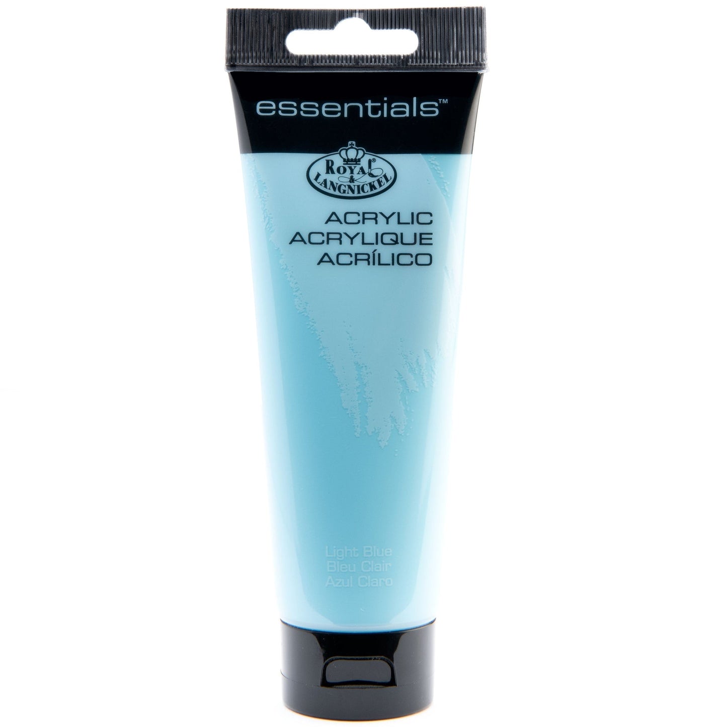 RAA-147 - Essentials™ Light Blue 120ml Acrylic Paint Tube on white