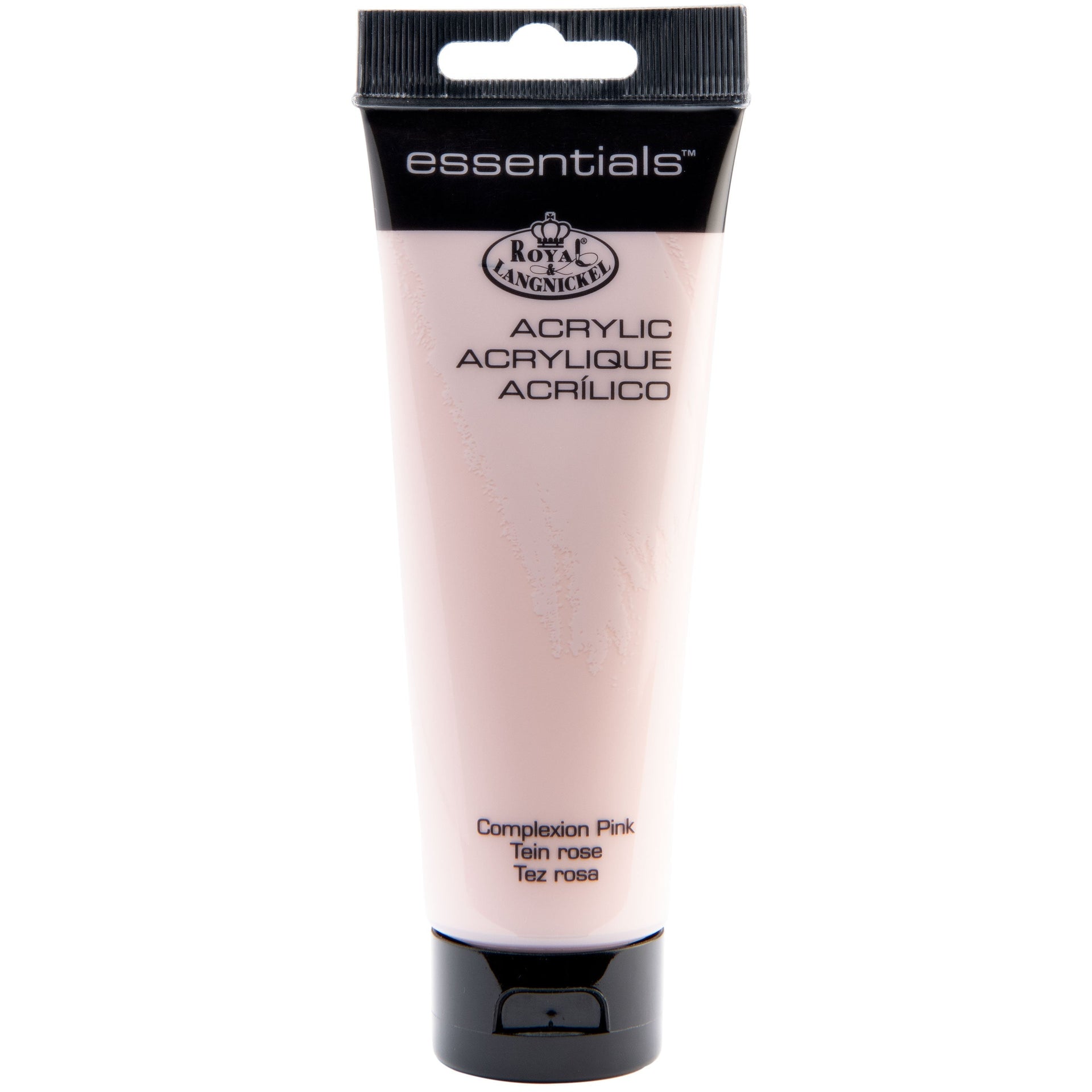 RAA-153 - Essentials™ Complexion Pink 120 ml Acrylic Paint Tube on white