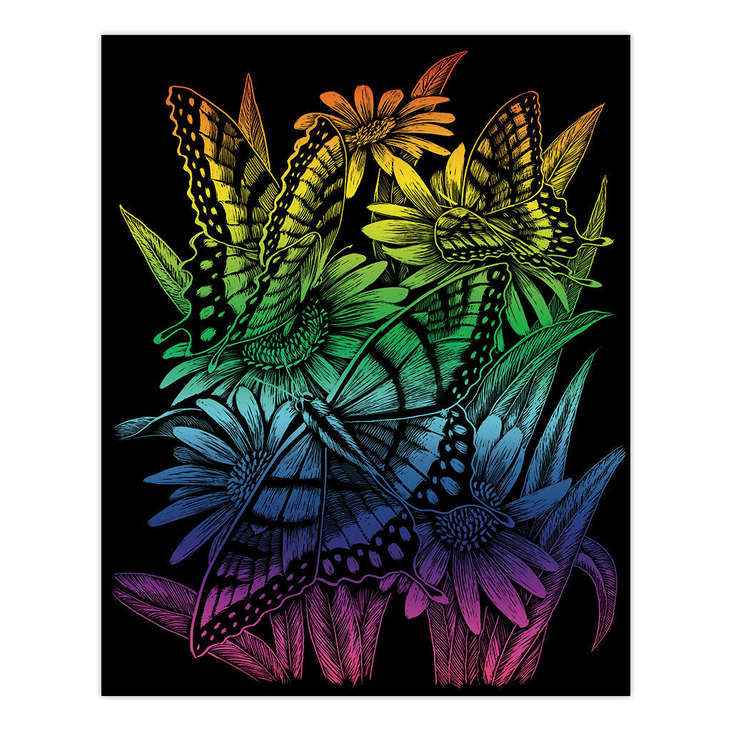 RAIN Series | Engraving Art™ 8" x 10" Rainbow Foil Projects