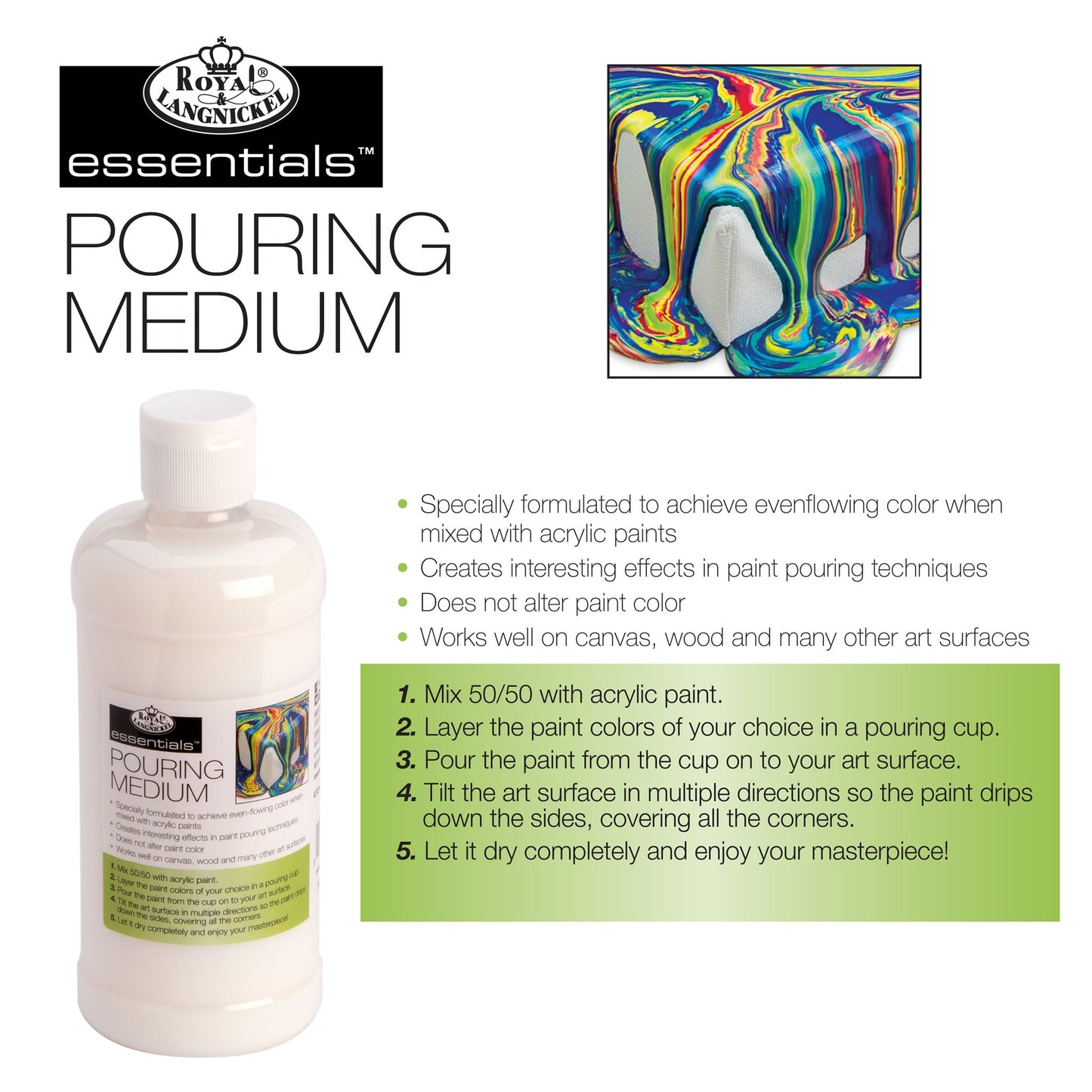 RAM-47PM | Essentials™ Acrylic Pouring Medium