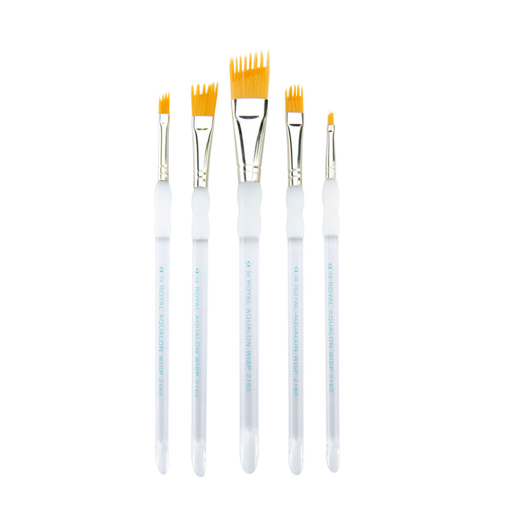 RAQUA-203 - Aqualon Wisp™ 5pc Angular Brush Set