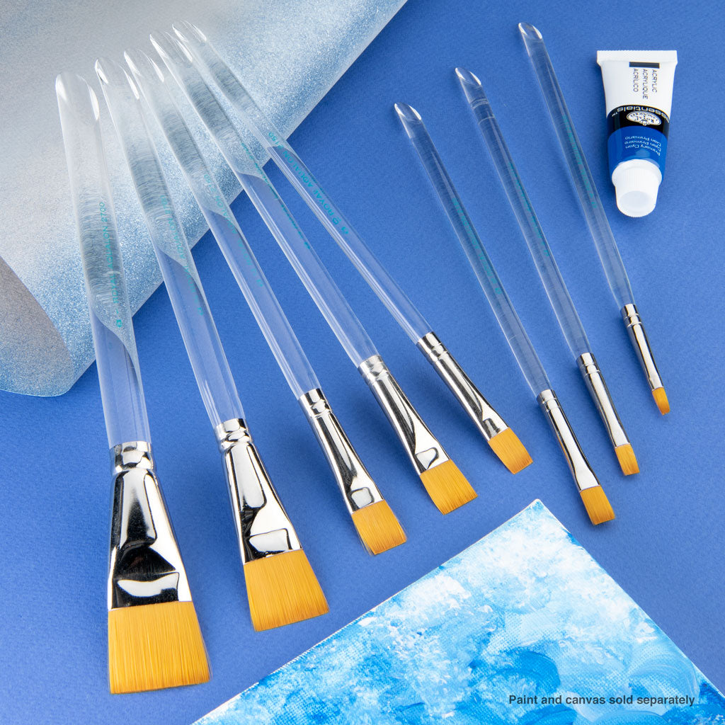 RAQUA-303 | Aqualon™ 8pc Shader & Wash Brush Set