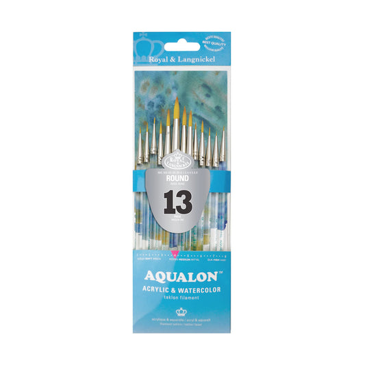 RAQUA-304 | Aqualon™ 13pc Round Brush Set