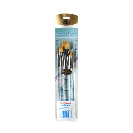 RAQUA-5 | Aqualon™ 5pc Variety Brush Set