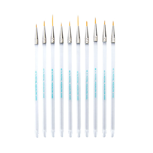 RAQUA-DETAIL - Aqualon™ 9pc Detail Brush Set