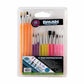 RART-16 - 15pc All-Purpose Scholastic Brush Set packaging front