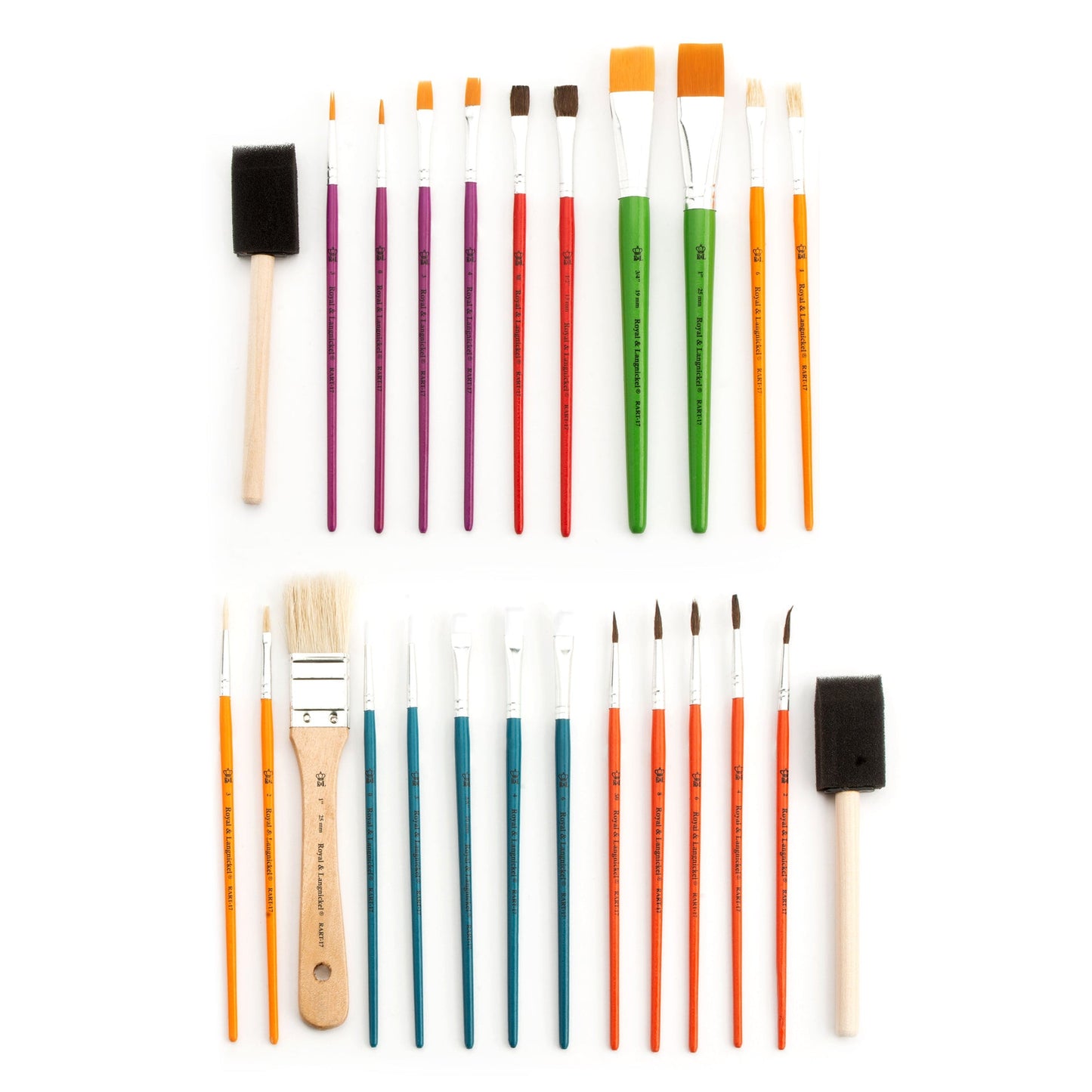 RART-17 - Craft Brushes - 25pc