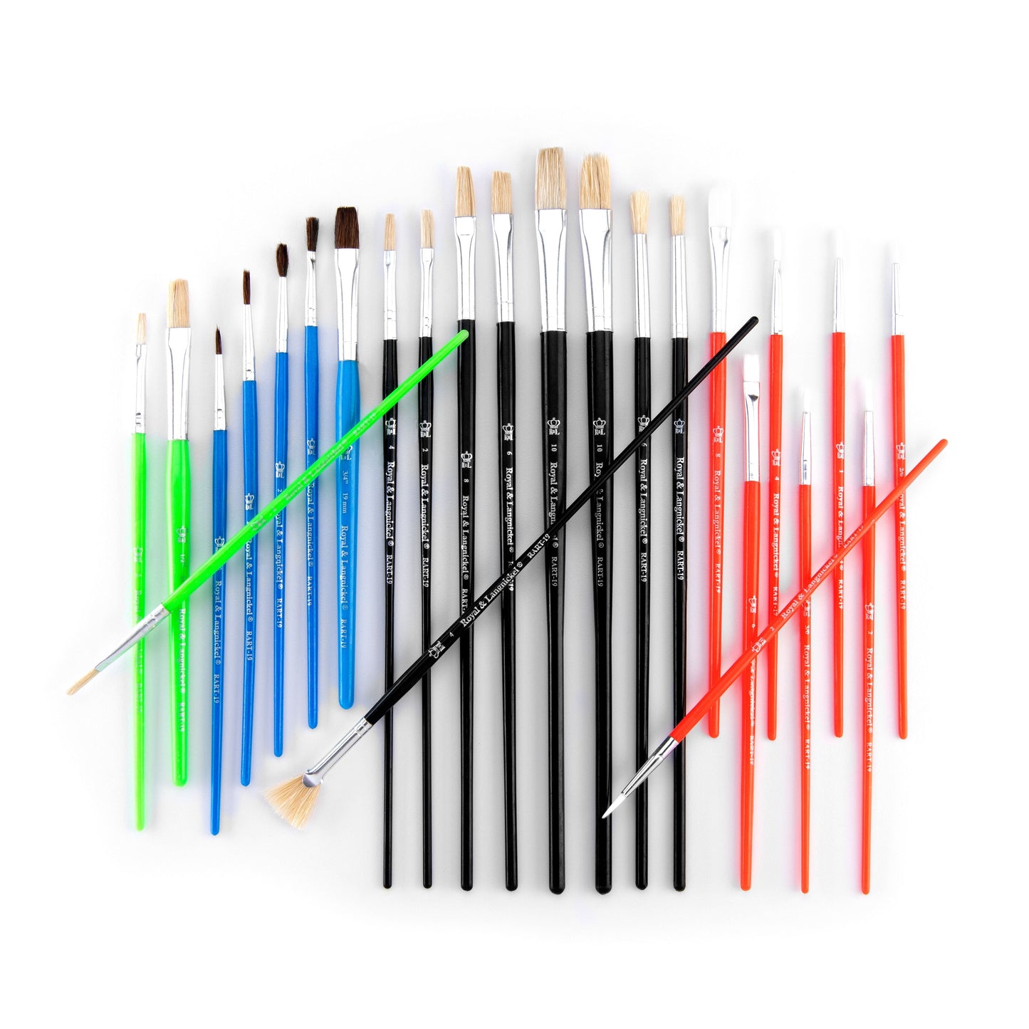 RART-19 - Scholastic Brushes - 25pc