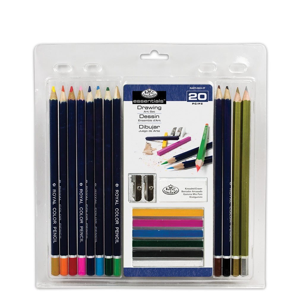 RART-2003 - Essentials™ 20pc Drawing Art Set