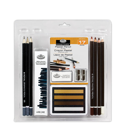 RART-2007 - Essentials™ 17pc Pastel Pencil Art Set