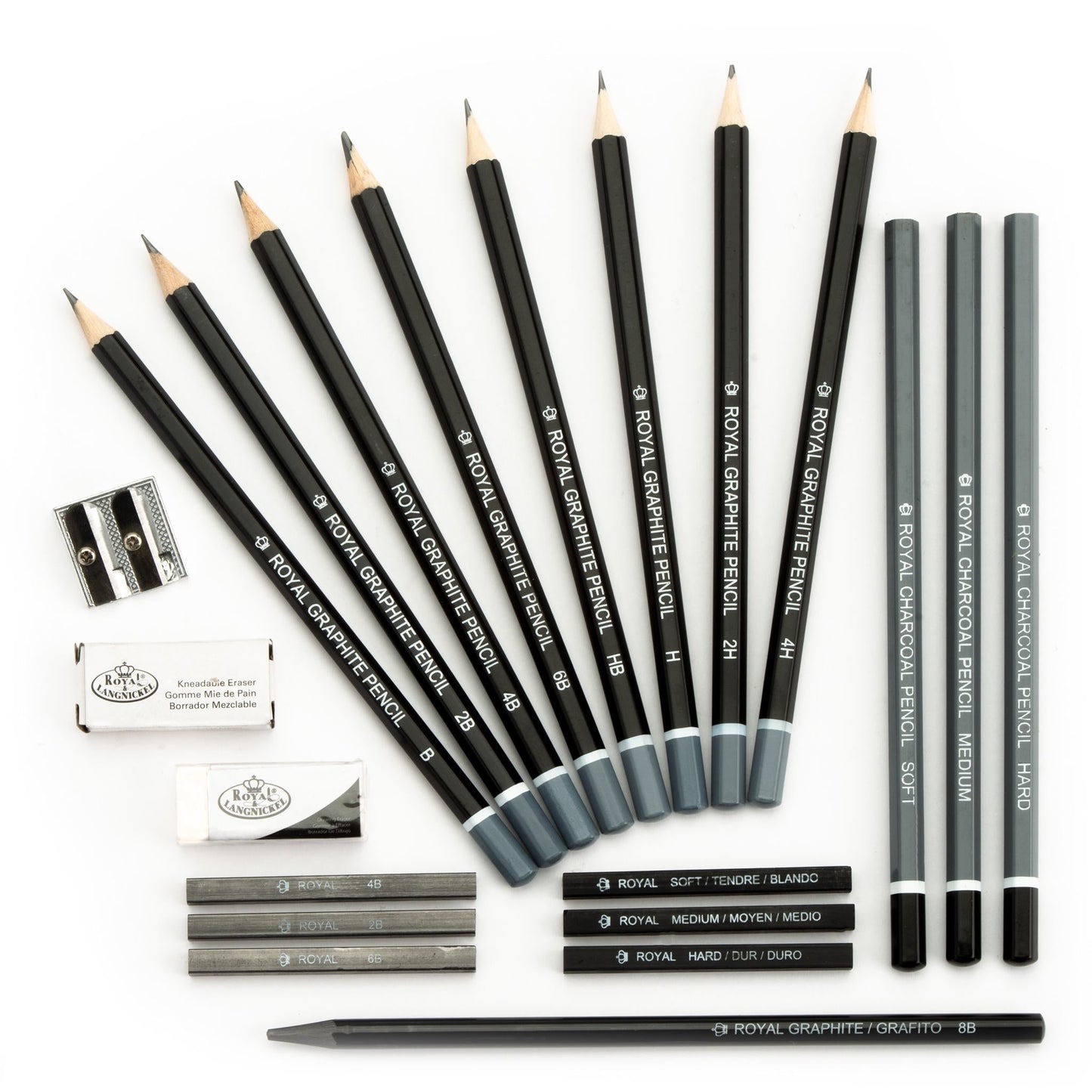 RART-200 - Essentials™ 21pc Sketching Pencil Art Set glam 3