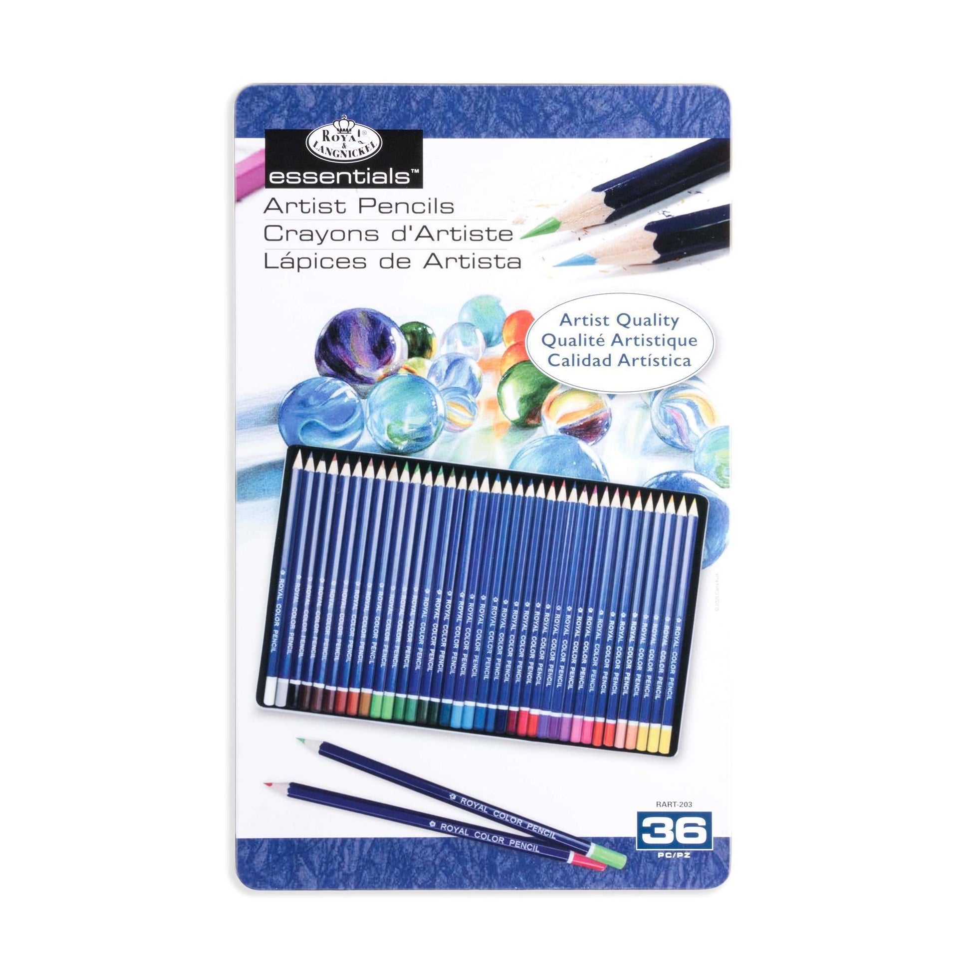 RART-203 - Color Pencil Set - 36pc packaging front