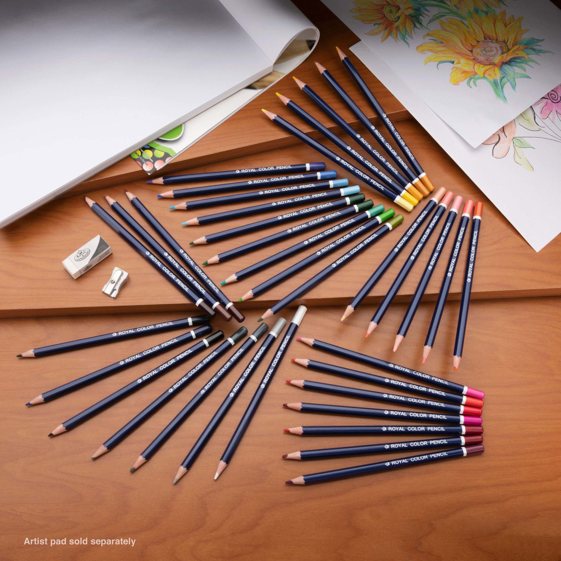 RART-203 - Color Pencil Set - 36pc glam 7