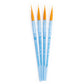 RCC 203 - Crafter's Choice™ 4pc Golden Taklon Liner Brush Set