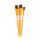 RCC 230 - Crafter's Choice™ 3pc Synthetic Camel Hair Flat Brush Set