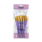 RCC 307 - Crafter's Choice™ 9pc White Taklon Variety Brush Set packaging front