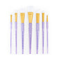RCC 308 - Crafter's Choice™ 7pc White Taklon Angular Brush Set
