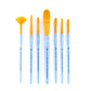 RCC 405 - Crafter's Choice™ 7pc Golden Taklon Variety Brush Set