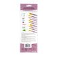 RCC 406 - Crafter's Choice™ 7pc White Taklon Variety Brush Set packaging back
