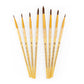 RCC 412 - Crafter's Choice™ 8pc Camel Hair Round Brush Set glam 3