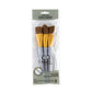 RCC 414 - Crafter's Choice™ 3pc Brown Taklon Large Brush Set packaging front