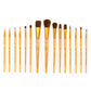 RCC 605 - Crafter's Choice™ 15pc Natural Hair Variety Brush Set