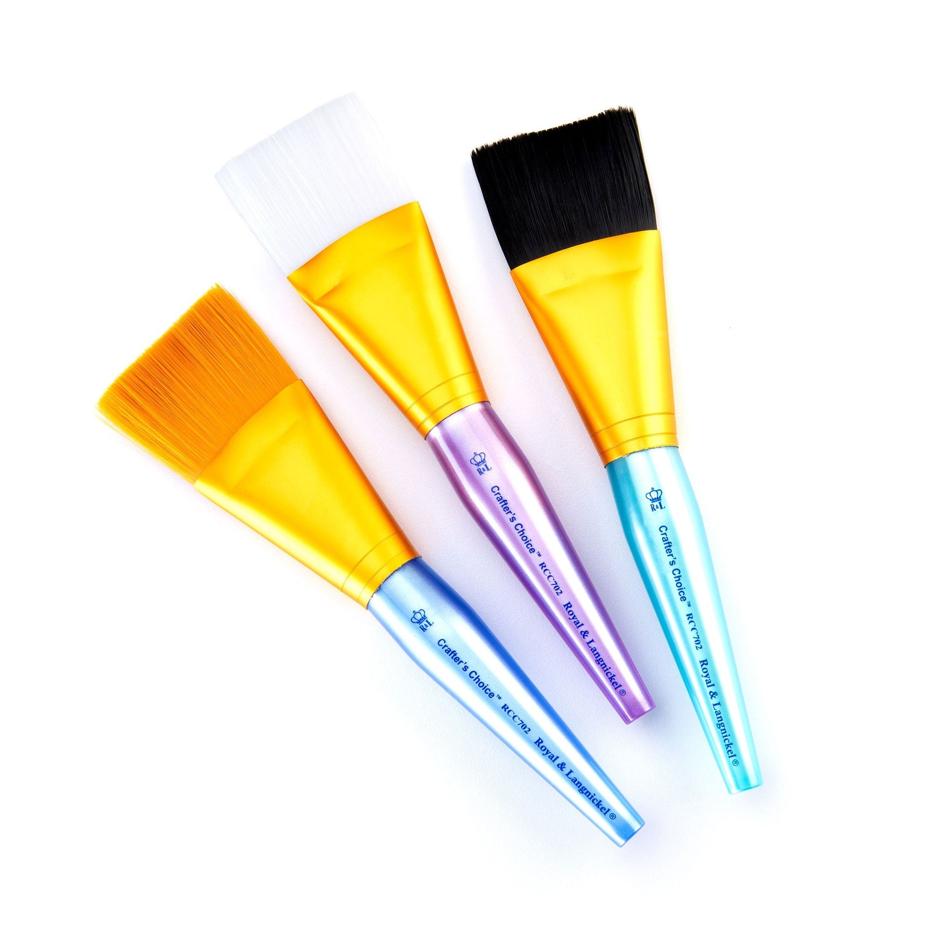 RCC 702 | Crafter's Choice™ 3pc Variety Jumbo Brush Set – Royal