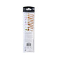 RCC PRO105-ZP - Crafter's Choice™ Pro 4pc Synthetic Sable Variety Brush Set packaging back
