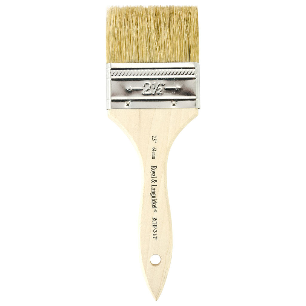 RCHP-2-1/2" - Wood Handle Chip Brush - 2 1/2"