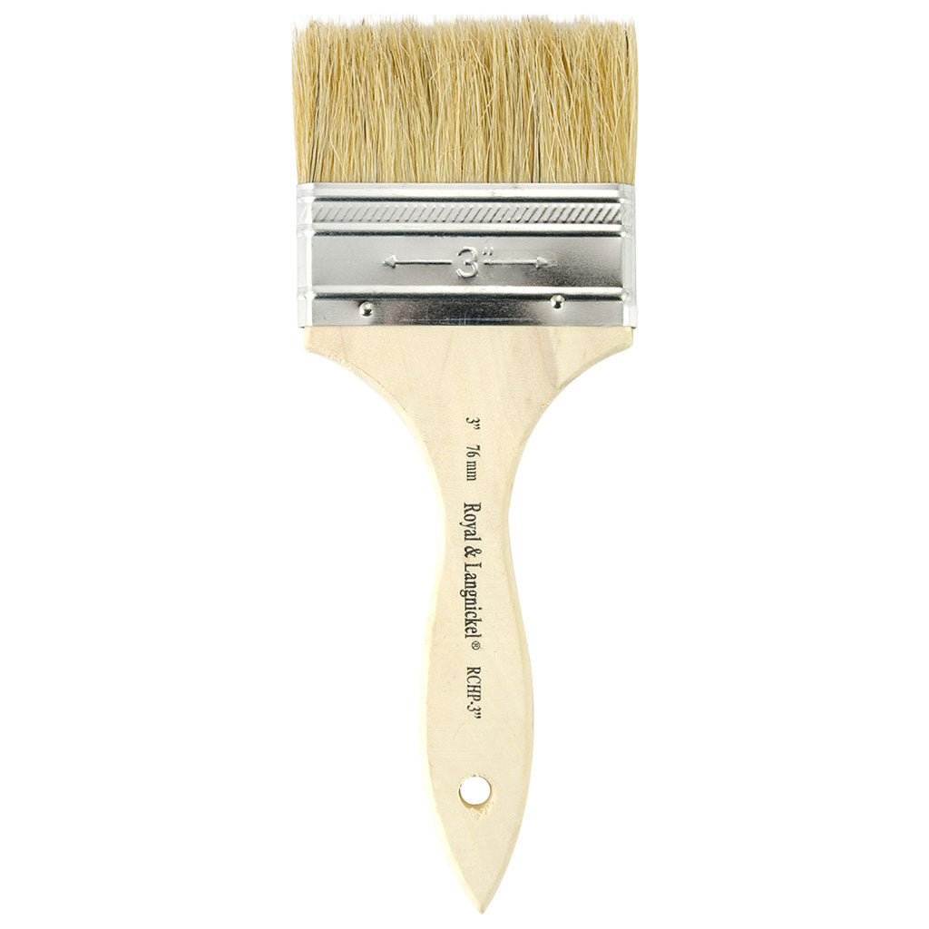 RCHP-3" - Wood Handle Chip Brush - 3"