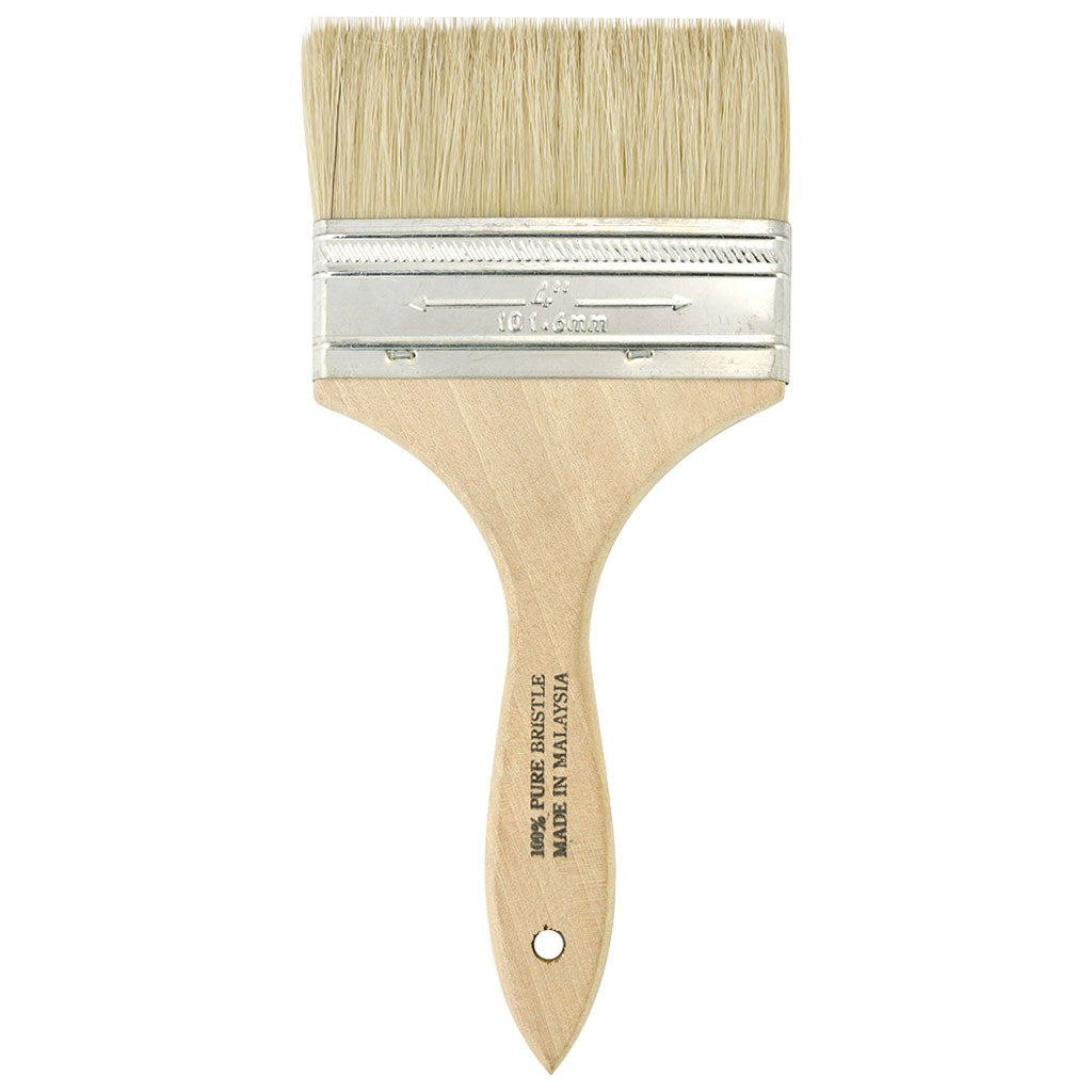 RCHP-4" - Wood Handle Chip Brush - 4"