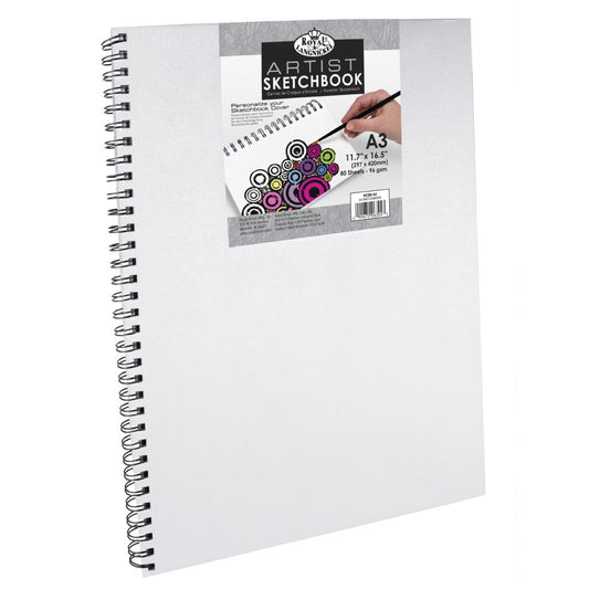 RCSB-A3 - Essentials™ Canvas Cover Artist Sketchbook - A3 - 16.5" x 11.6"/419 mm x 295 mm