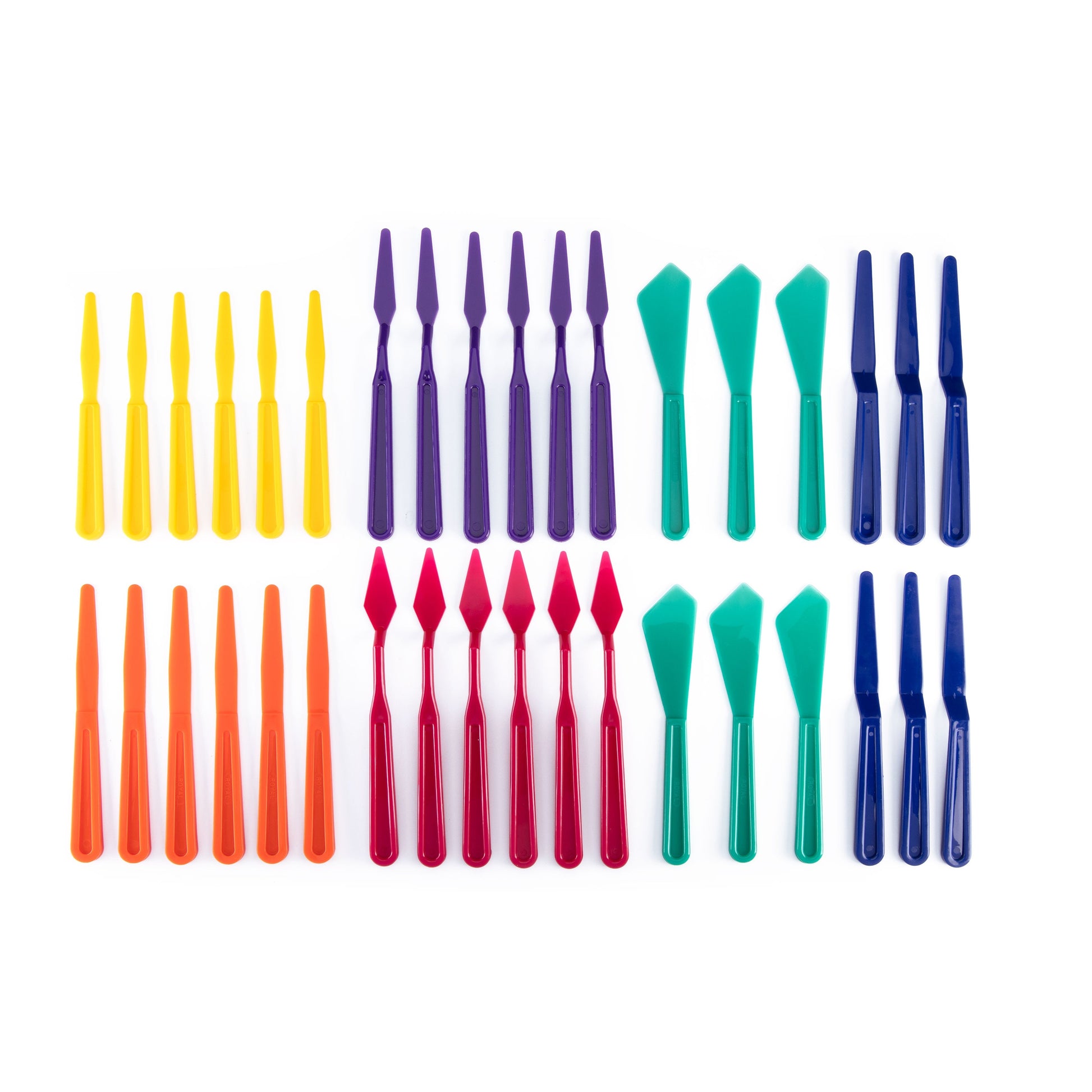 RCVP-109 - 36pc Plastic Palette Knife Set