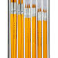 RCVP-117 | Gold Taklon Standard Handle 30pc Round Brush Value Set