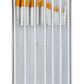 RCVP-CL502 | Clear Choice 24pc Golden Taklon Round Brush Set