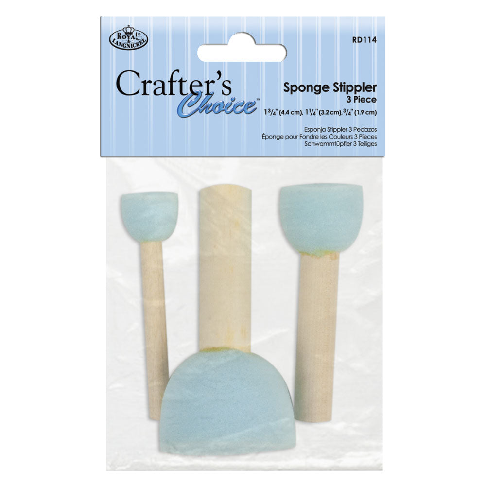 RD114 - Crafter's Choice™ 3pc Sponge Stippler Set