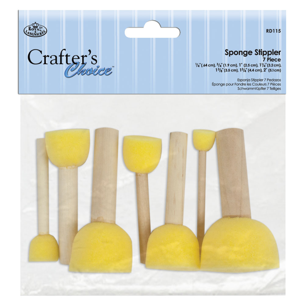 RD115 - Crafter's Choice™ 7pc Sponge Stippler Set