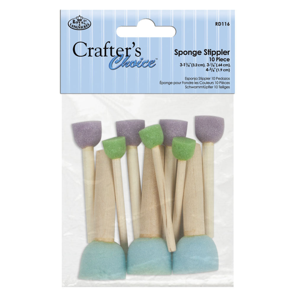 RD116 - Crafter's Choice™ 10pc Sponge Stippler Set