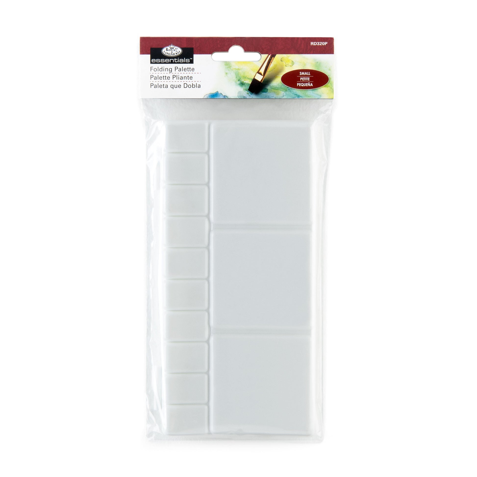 RD320P - Essentials™ White 25-Well Folding Palette packaging front