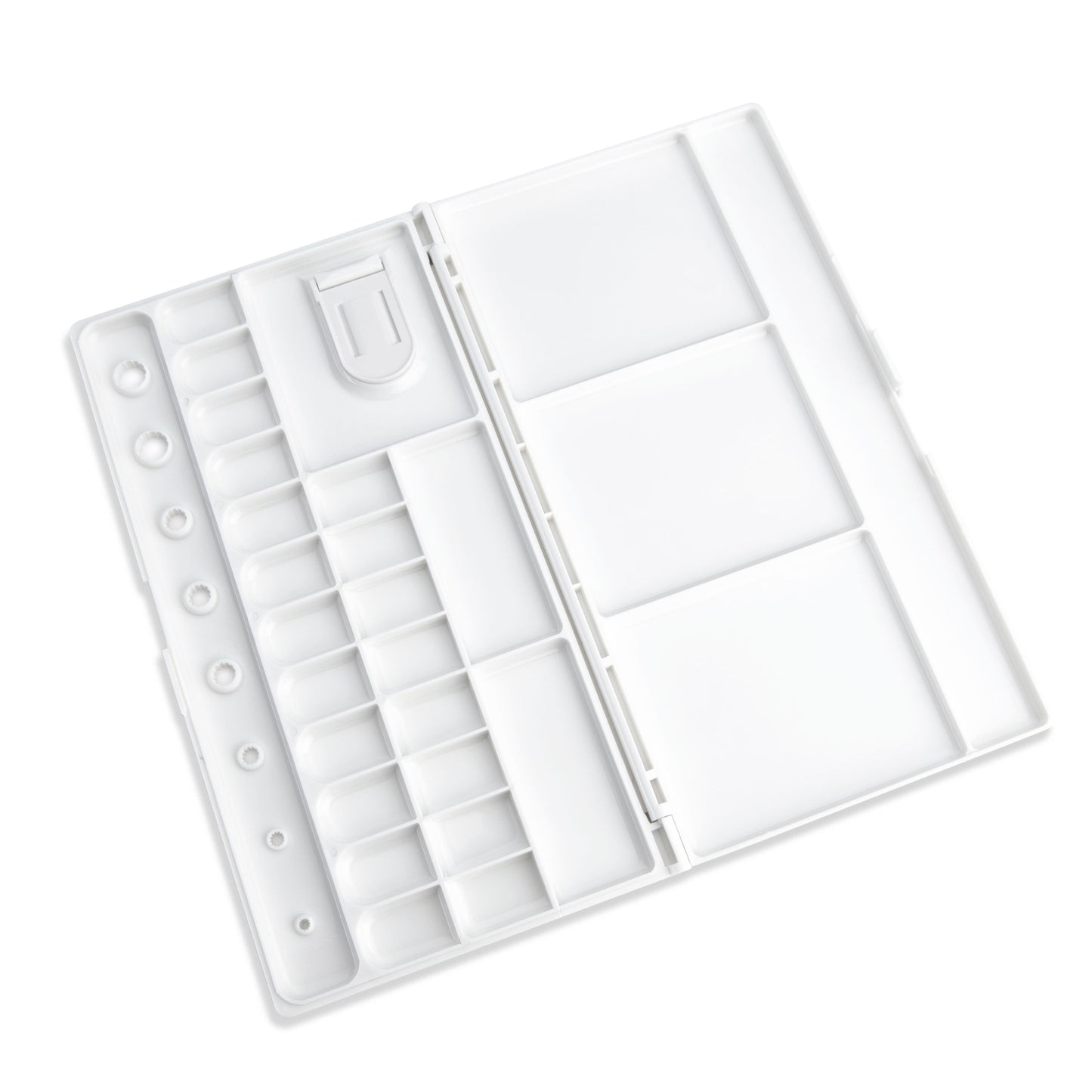 RD322P - Essentials™ White 28-Well Folding Palette