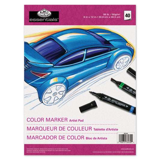 RD346 - 9" x 12" Color Marker Artist Pad