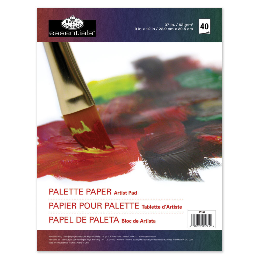 RD350 - 9" x 12" Palette Paper Artist Pad