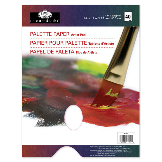 RD358 - 9" x 12" Palette Paper Artist Pad