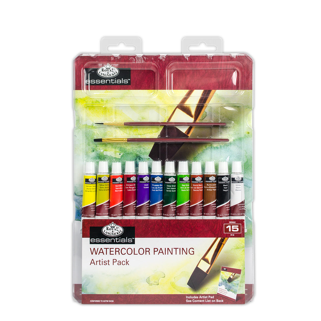 RD552 - Watercolor Painting Artist Pack - 15pc